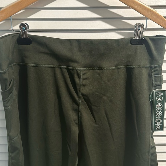 NWT RAG PLUS Kombu Green Atheletic pants with two side poc… - Picture 2 of 6